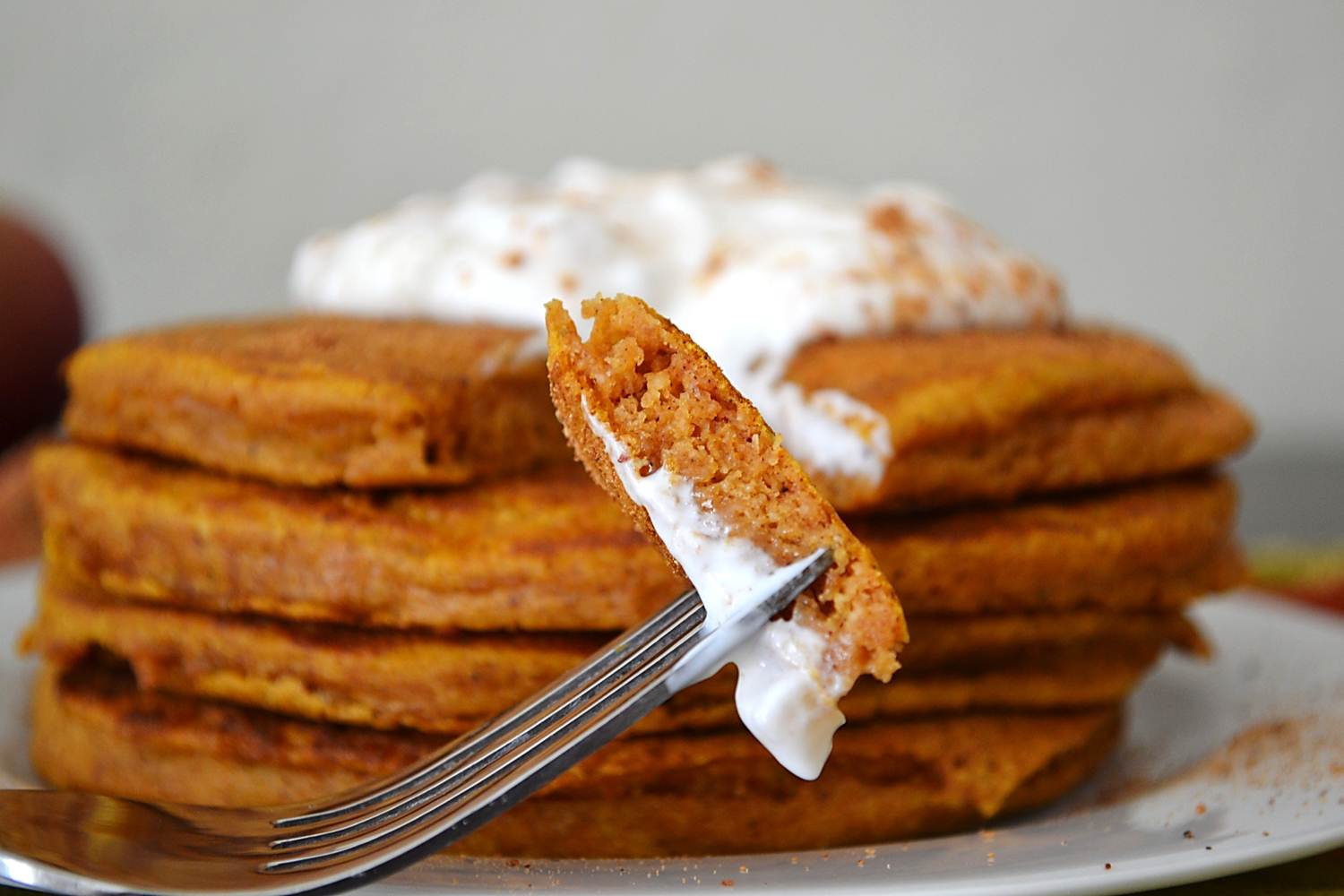 Cinnamon Bakes oats Pumpkin Pancakes  pancakes Bitty how with Apple  and  make to eggs Little